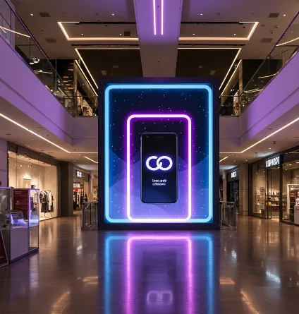 شاشات عرض داخلية ثابتة