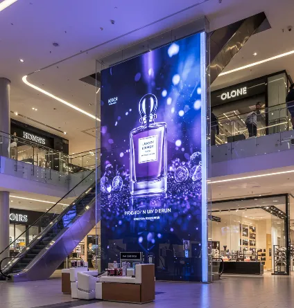 شاشات العرض الخارجي الثابتة